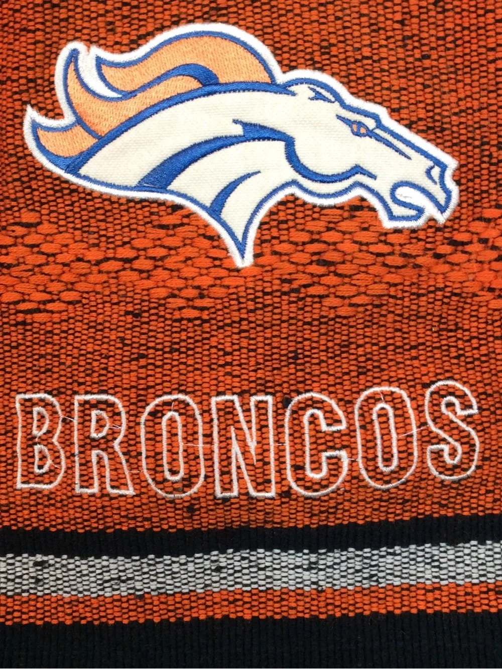 Official Broncos Knit backpack - Orange & Black